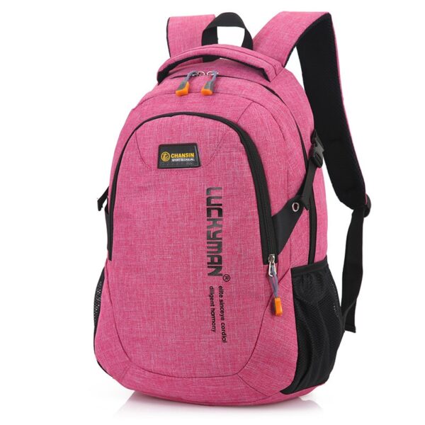 New Fashion Men's Backpack Bag Male Polyester Laptop Backpack Computer Bags high school student college students bag male - Image 7