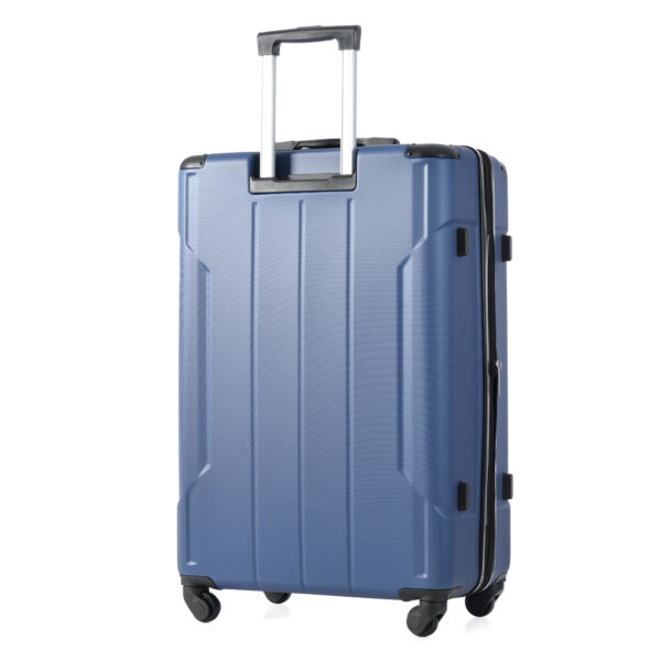 Hardshell Luggage Sets 3 Pcs Spinner Suitcase with TSA Lock Lightweight 20''24''28'' Blue + ABS - Image 7