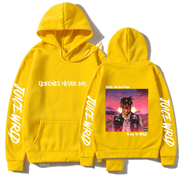Rapper Juice WRLD Hoodies Men Women Sweatshirts - Image 17