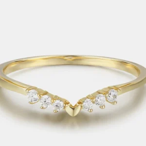 925 Sterling Silver Inland Zircon Ring