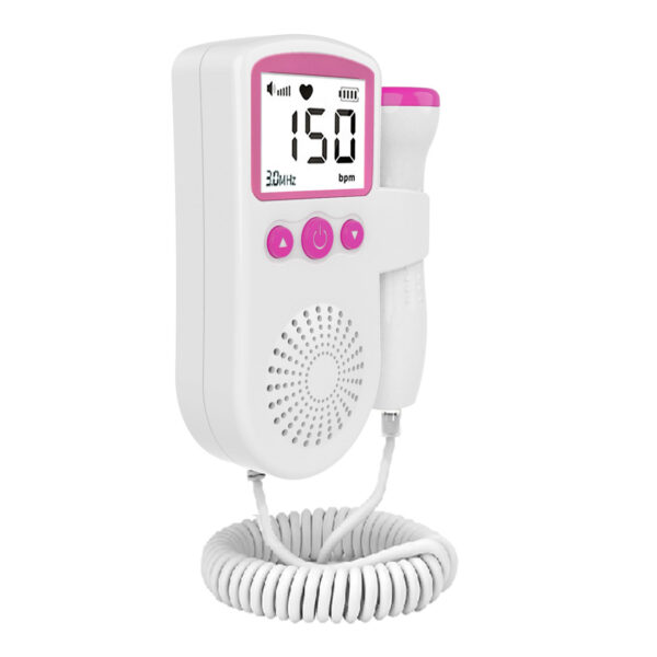 Fetal Heart Monitor Handheld Home Fetal Sound Monitor for Detecting Baby Fetal Movement and Heart Rate Auscultatory Device - Image 7