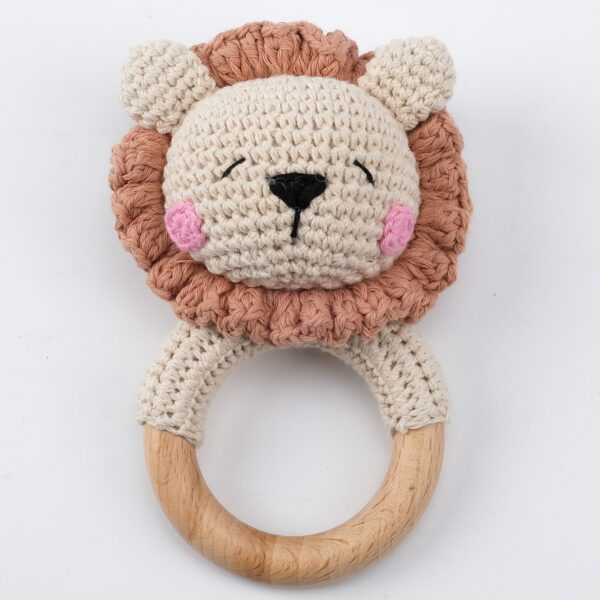 Carving Name Baby Soothing Bell Newborn Gift Bath Gift Knitted Cartoon Doll - Image 22