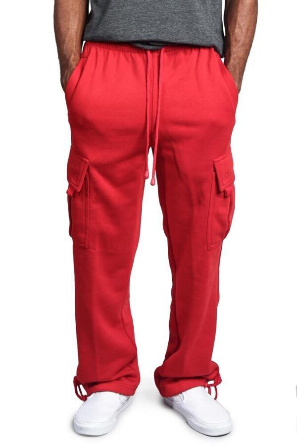 men's Sportswear Joggers fitness training cargo Sweatpants Loose Elastic waist Brand Trousers cotton Breathable muscle Men Pants - Image 5