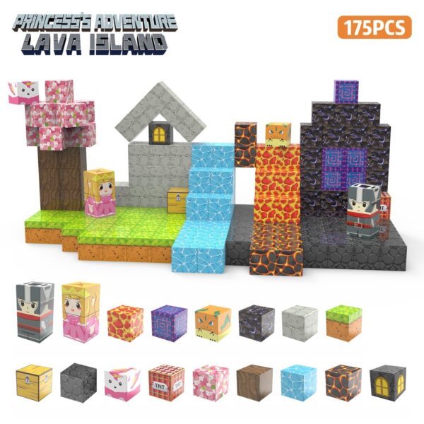 Magnetic cube Children's Educational Puzzle Assembly Toy Gift - Image 10