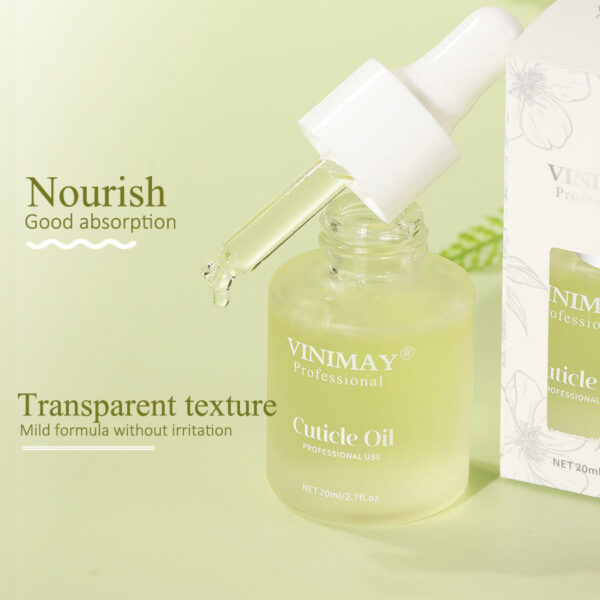 Nutritious oil double-layer anti fall puncture skin moisturizing care softener nail art 20ml multi-color fingertip oil