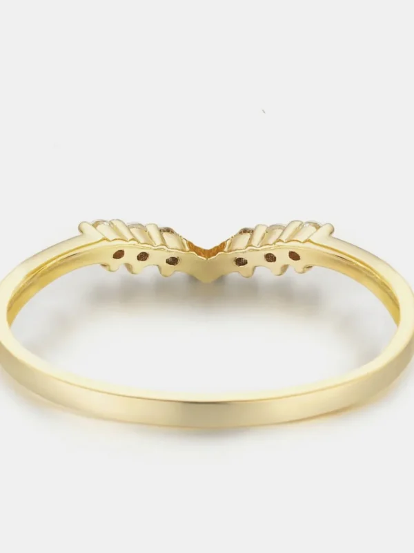 925 Sterling Silver Inland Zircon Ring - Image 3