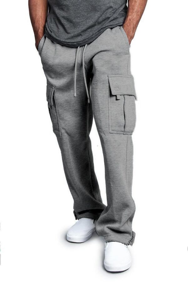 men's Sportswear Joggers fitness training cargo Sweatpants Loose Elastic waist Brand Trousers cotton Breathable muscle Men Pants - Image 9