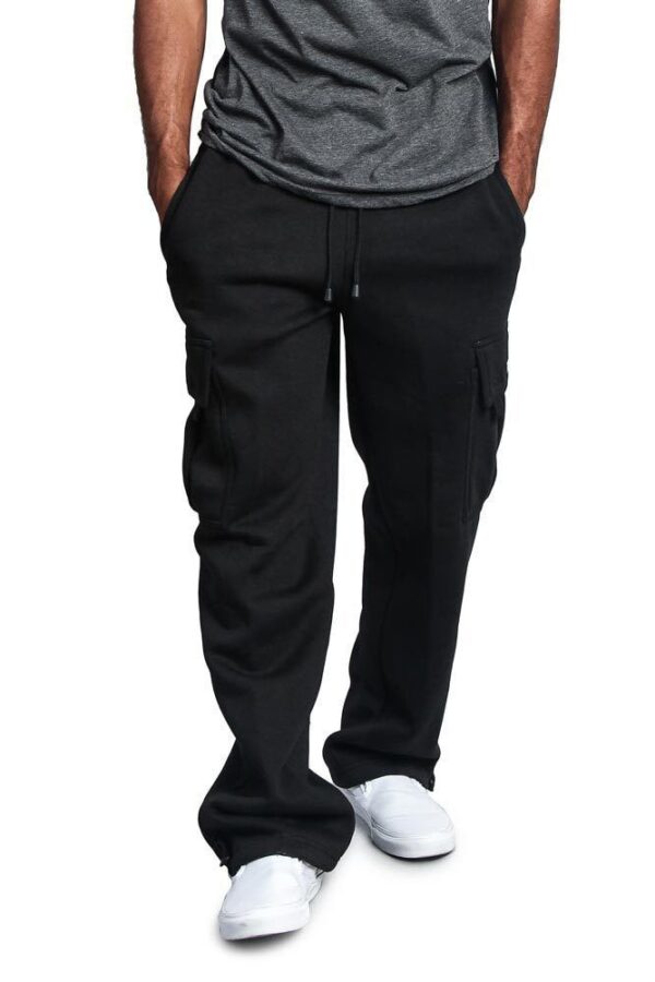 men's Sportswear Joggers fitness training cargo Sweatpants Loose Elastic waist Brand Trousers cotton Breathable muscle Men Pants - Image 3