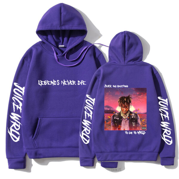 Rapper Juice WRLD Hoodies Men Women Sweatshirts - Image 30