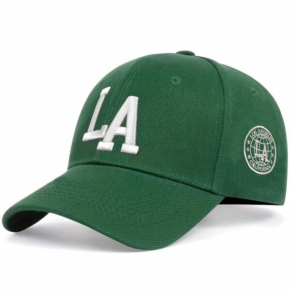 3D Embroidered LA Baseball Hats for Men and Women Outdoor Sunscreen Hard Top Duck Tongue Hats - Image 13