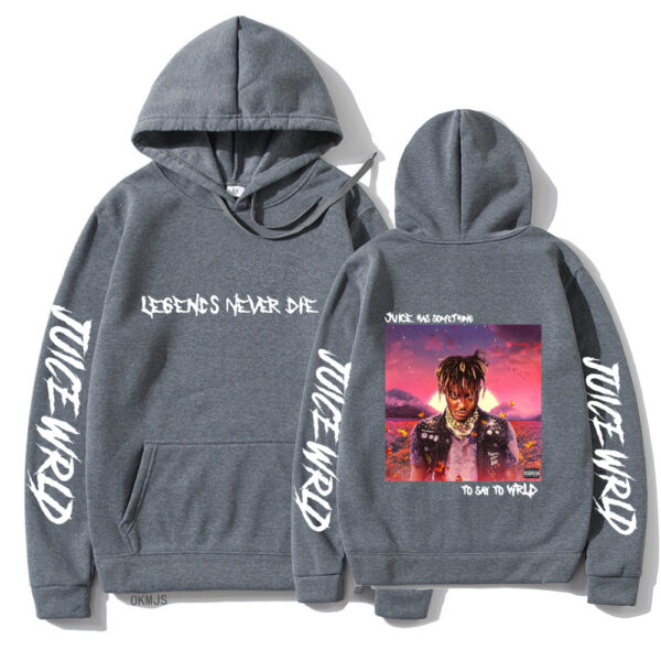 Rapper Juice WRLD Hoodies Men Women Sweatshirts - Image 9