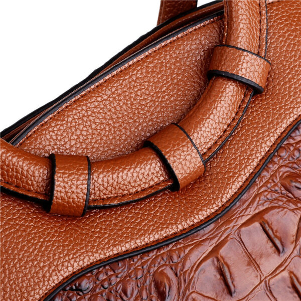 Ladies' handbag European and American style fashion ring single shoulder diagonal cross bag - Image 4