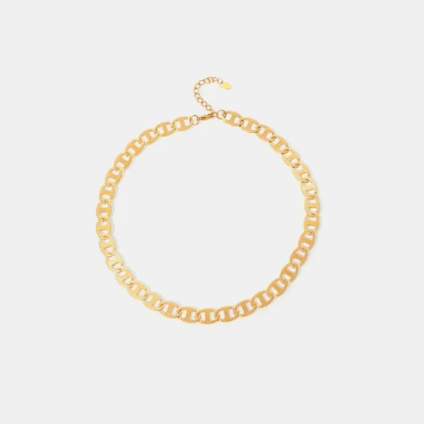 Real gold titanium steel necklace - Image 5