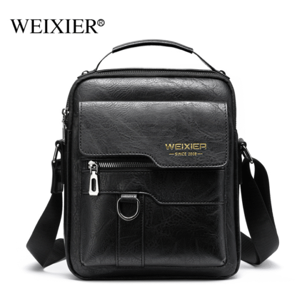 Casual Men Shoulder Bag Vintage Crossbody Bags High Quality Male Bag PU Leather Handbag Capacity Men Messenger Bags Tote Bag - Image 5