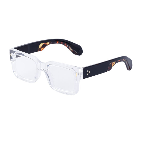 Fashionable boxy sunglasses for men with a simple frame that can be paired with nearsighted glasses - Image 20