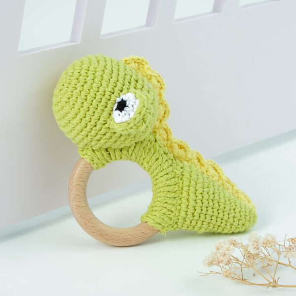 Carving Name Baby Soothing Bell Newborn Gift Bath Gift Knitted Cartoon Doll - Image 33