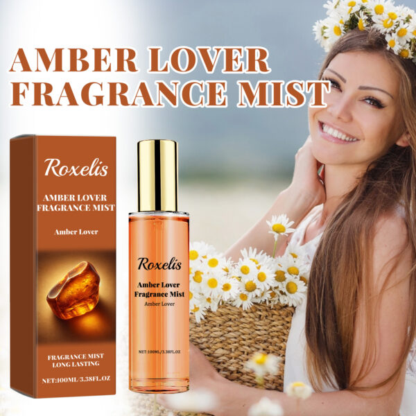 Amber Lover Fragrance Mist, Lasting Fragrance Fresh And Natural Couples Date With Fragrance To Bring Atmosphere Encounter - Image 3