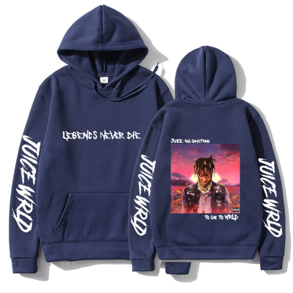 Rapper Juice WRLD Hoodies Men Women Sweatshirts - Image 28