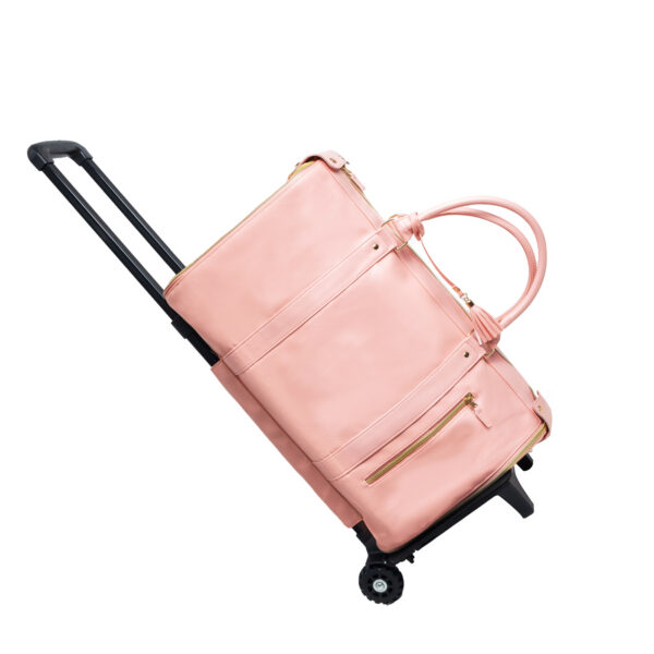 Foldable Suit Bag, Garment Travel Bag with Wheels Waterproof Large Capacity Multifunctional Business Trolley Box, Luxury Weekend - Image 8