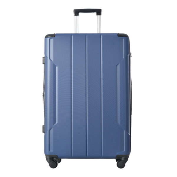 Hardshell Luggage Sets 3 Pcs Spinner Suitcase with TSA Lock Lightweight 20''24''28'' Blue + ABS - Image 18