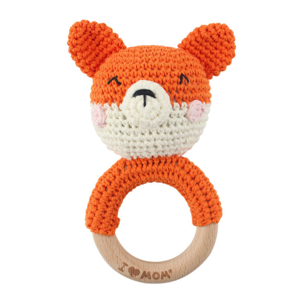 Carving Name Baby Soothing Bell Newborn Gift Bath Gift Knitted Cartoon Doll - Image 16