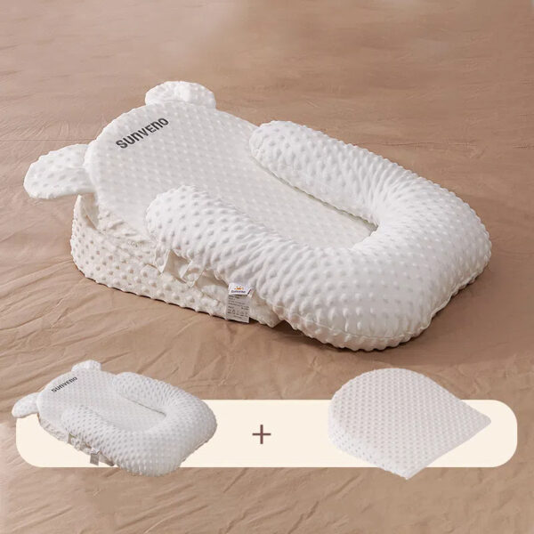 Four season anti milk overflow and choking pillow baby feeding tool baby anti spitting slope pad - Image 6