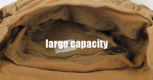 Men Military Army Vintage Crossbody Bag Men's Messenger Shoulder large Bags Casual Teenagers High Quality shoulder bag - Image 6