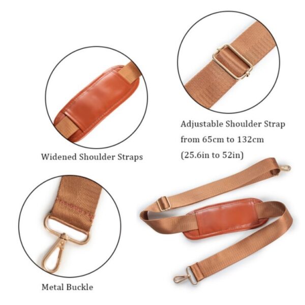 Convenient Travel Carrying Clothing Bag Large PU Leather Travel Luggage Bag Women's Fashion Travel - Image 5