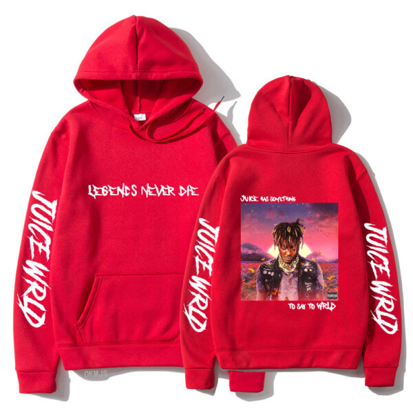 Rapper Juice WRLD Hoodies Men Women Sweatshirts - Image 12