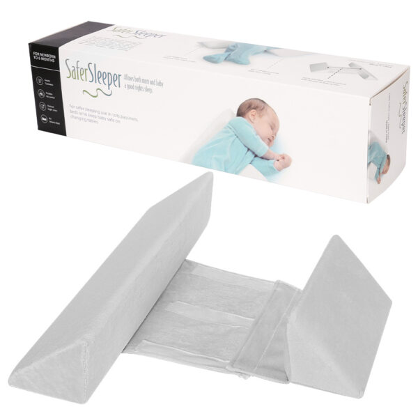 Baby side sleeping pillow shaped pillow anti head deviation removable and washable waist protection baby pillow - Image 4