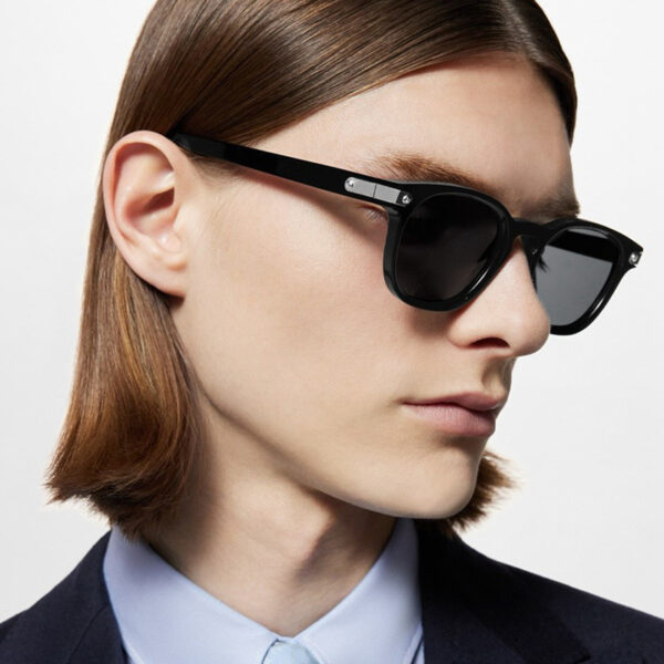 Retro round frame sunglasses for men, new ins sunscreen street photography, personalized and fashionable sunglasses