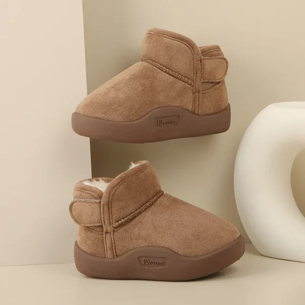 Winter Baby Girl Shoes Toddler Snow Boots Infant Plush Warm Kids Ankle Boots Boys Cotton Shoes - Image 7