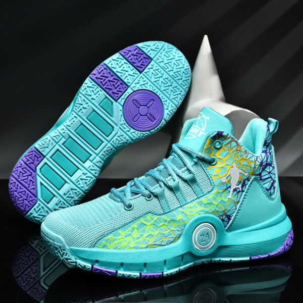 Basketball shoes summer breathable student sports shoes men - Image 6