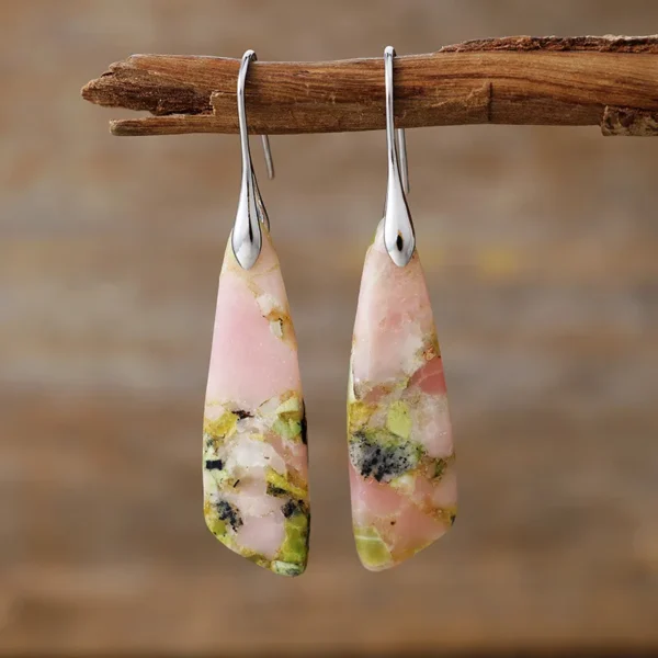 Geometrical Shape Dangle Earrings - Image 11