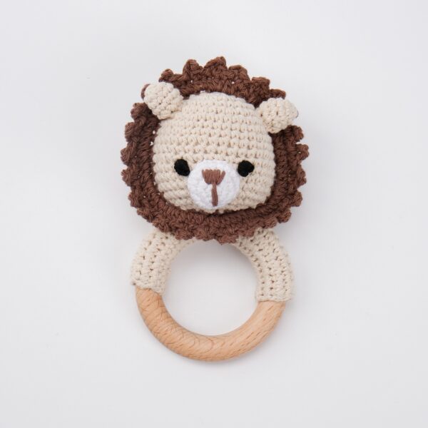 Carving Name Baby Soothing Bell Newborn Gift Bath Gift Knitted Cartoon Doll - Image 41