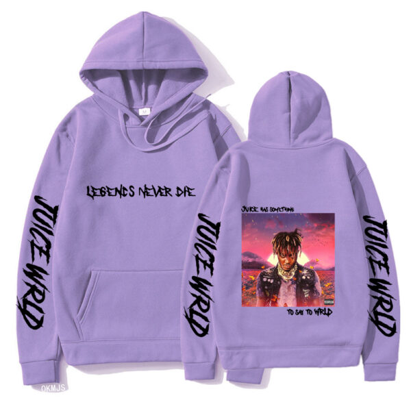 Rapper Juice WRLD Hoodies Men Women Sweatshirts - Image 31