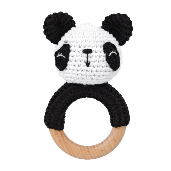 Carving Name Baby Soothing Bell Newborn Gift Bath Gift Knitted Cartoon Doll - Image 26