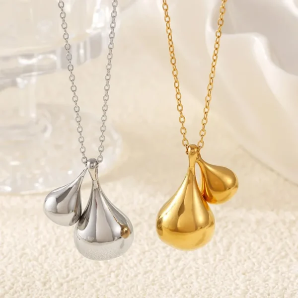 Simple and versatile stainless steel gold-plated sweater chain jewelry - Image 8