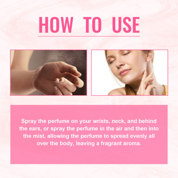 Floral Seduction Fragrance Mist, Lasting Fragrance Fresh And Natural Couples Date With Fragrance To Bring Atmosphere Encounter - Image 7