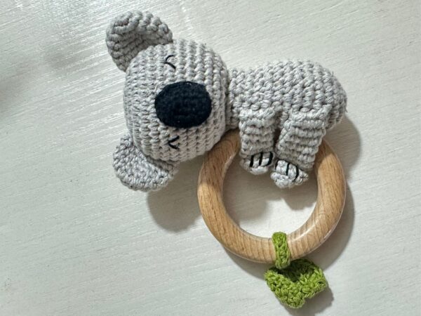 Carving Name Baby Soothing Bell Newborn Gift Bath Gift Knitted Cartoon Doll - Image 43