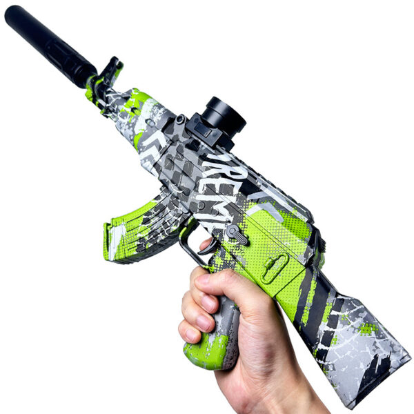 Electric high-speed continuous firing AK boy soft bullet toy gun - Image 3