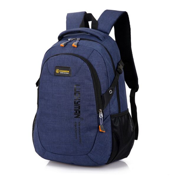 New Fashion Men's Backpack Bag Male Polyester Laptop Backpack Computer Bags high school student college students bag male - Image 8