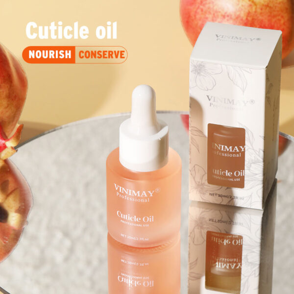 Nutritious oil double-layer anti fall puncture skin moisturizing care softener nail art 20ml multi-color fingertip oil - Image 6