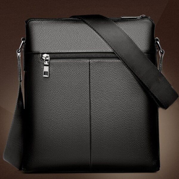 WEIXIER New Fashion PU Leather Men Messenger Bags Casual Men's Small Shoulder Bag Crossbody Business Men's Handbag Small - Image 3