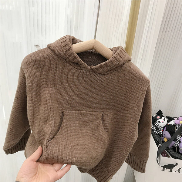 Children's standing collar cotton jacket vest winter loose vest for boys and girls camisole medium and small children's sweater - Image 8