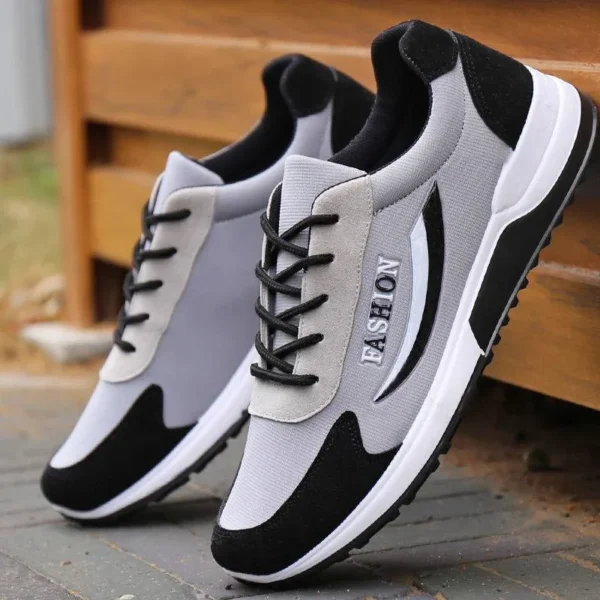 Men's Sneakers Retro running Shoes for men Thick Bottom patchwork male Sports shoes Trendy Sneakers male Zapatos Hombre - Image 2