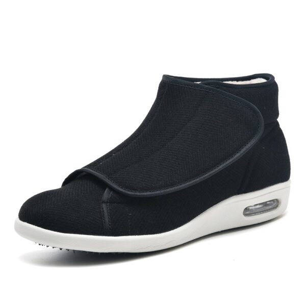 Elderly shoes plus velvet autumn and winter men's walking shoes square dance shoes casual shoes - Image 8