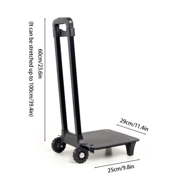 Foldable Suit Bag, Garment Travel Bag with Wheels Waterproof Large Capacity Multifunctional Business Trolley Box, Luxury Weekend - Image 3