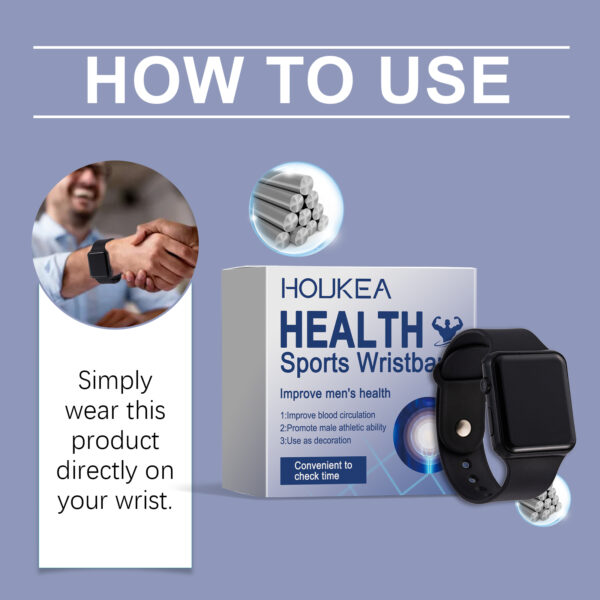 Men's Health Exercise Wristband - Image 6