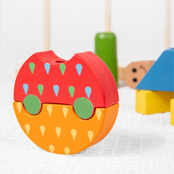 Creative building blocks, children's puzzle board games, kindergarten enlightenment, early education, puzzle toys, gifts - Image 2